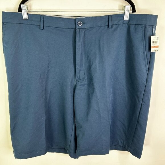 Greg Norman Men's RapiDry Stretch Flat Blue Velvet Shorts Size 42w - NWT - Picture 1 of 6
